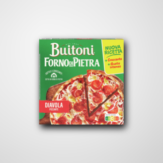 Buitoni Pizza forna al Pietra Diavola Tiefgekühlt (340g)