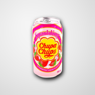 Chups Chups Sparkling Strawberry & Cream 345ml