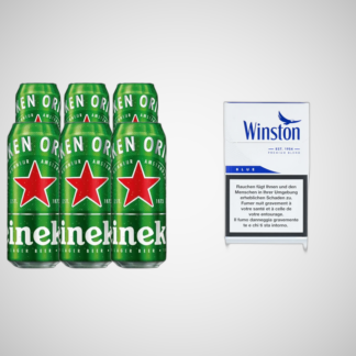 Heineken & Winston Blue