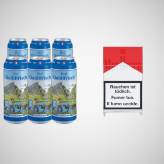 Quellfrosch & Marlboro Rot
