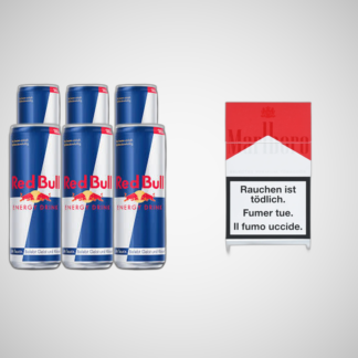 Red Bull Original & Marlboro Rot